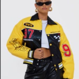 Racer jacket* worn once